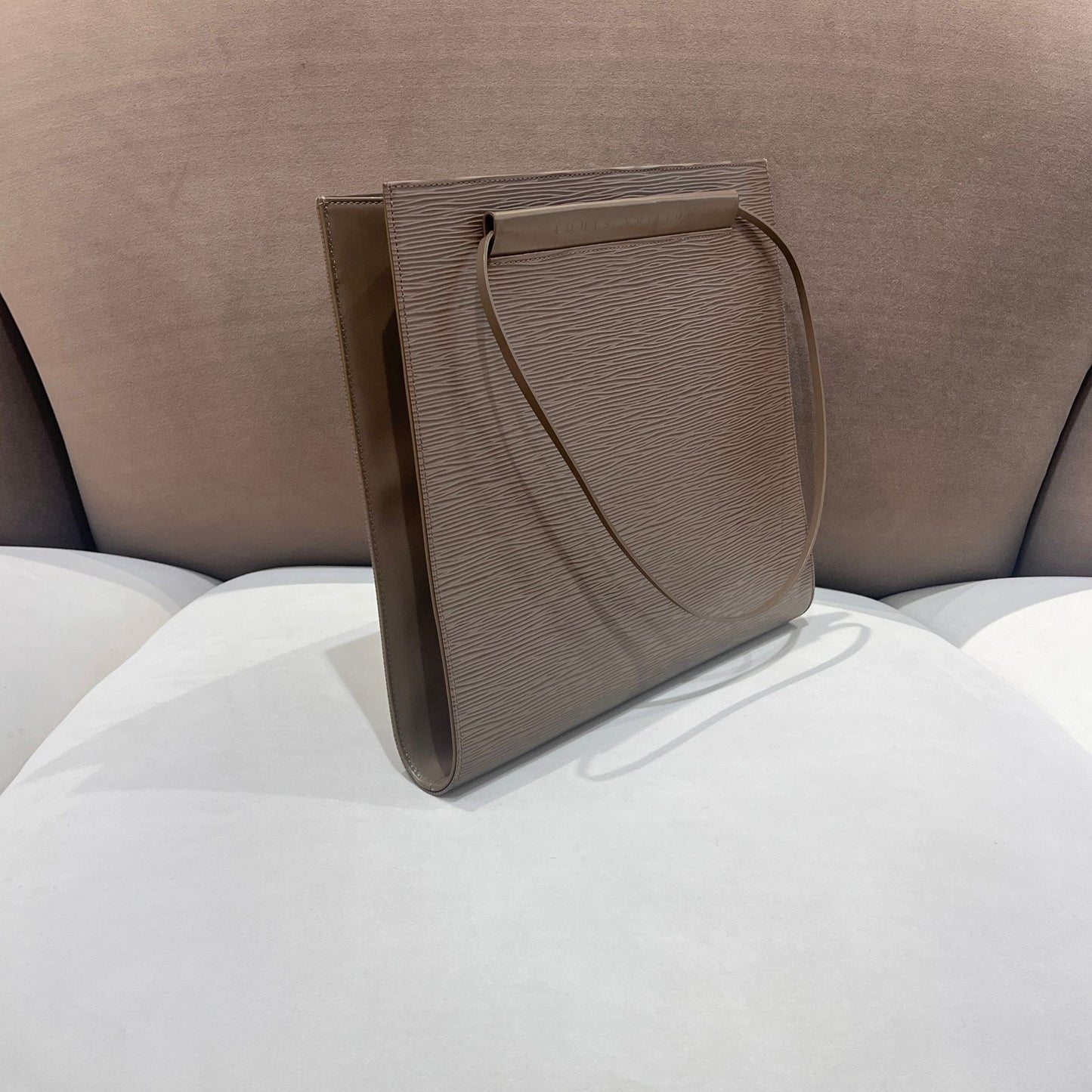 Louis Vuitton Vintage Epi Leather Beige Saint-Tropez Pepper Tote Bag