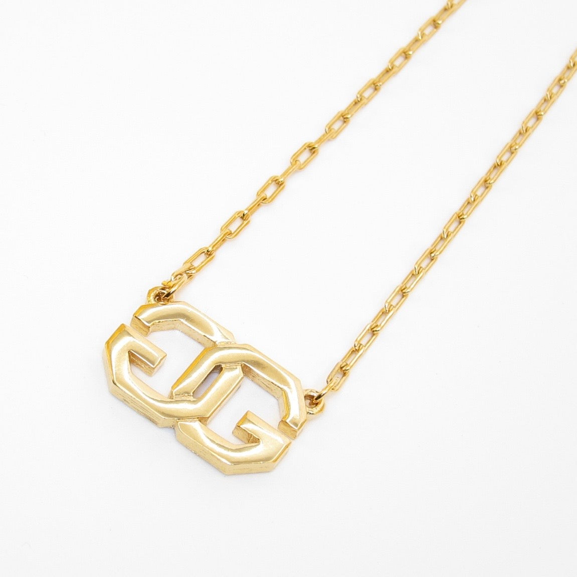 Givenchy Vintage Double G Necklace
