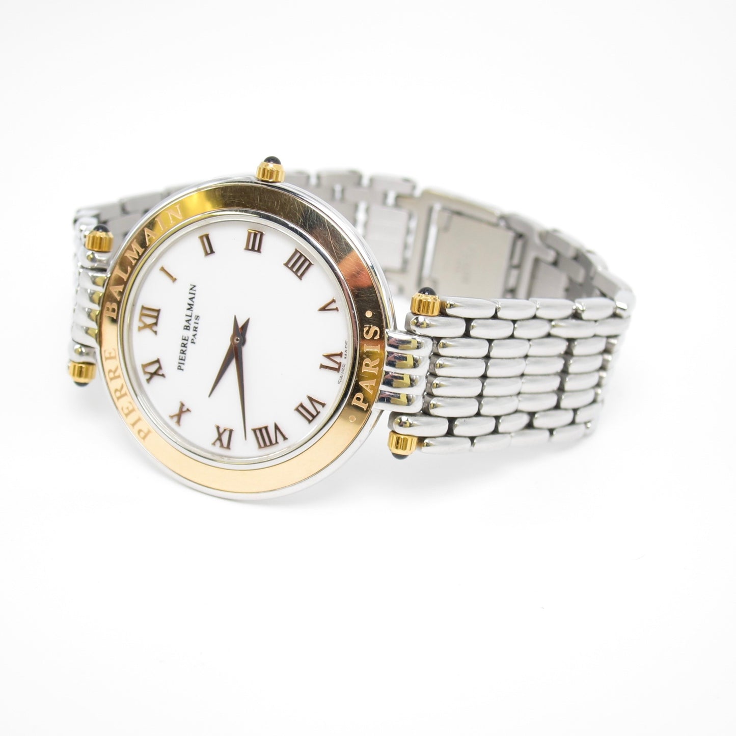 Pierre Balmain Vintage Two-Tone Roman Numeral Watch