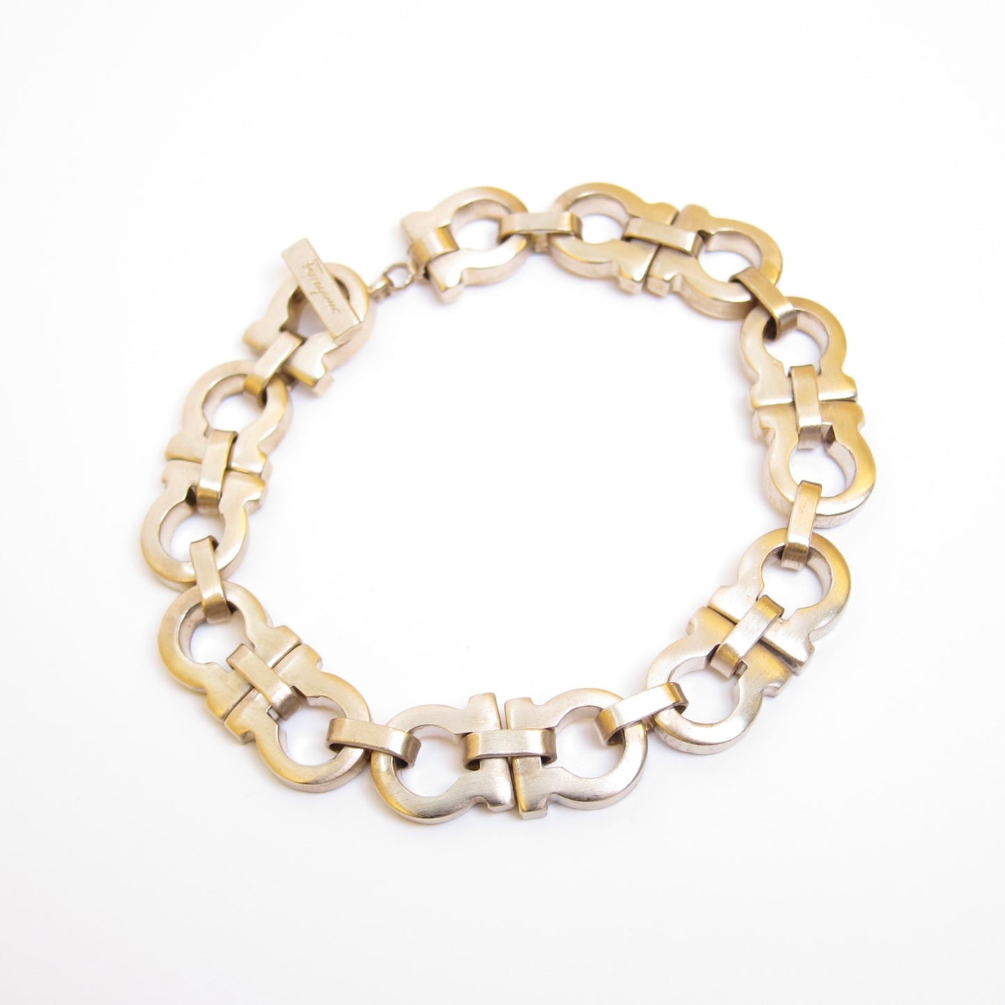 Ferragamo Vintage Gancini Golden Bracelet