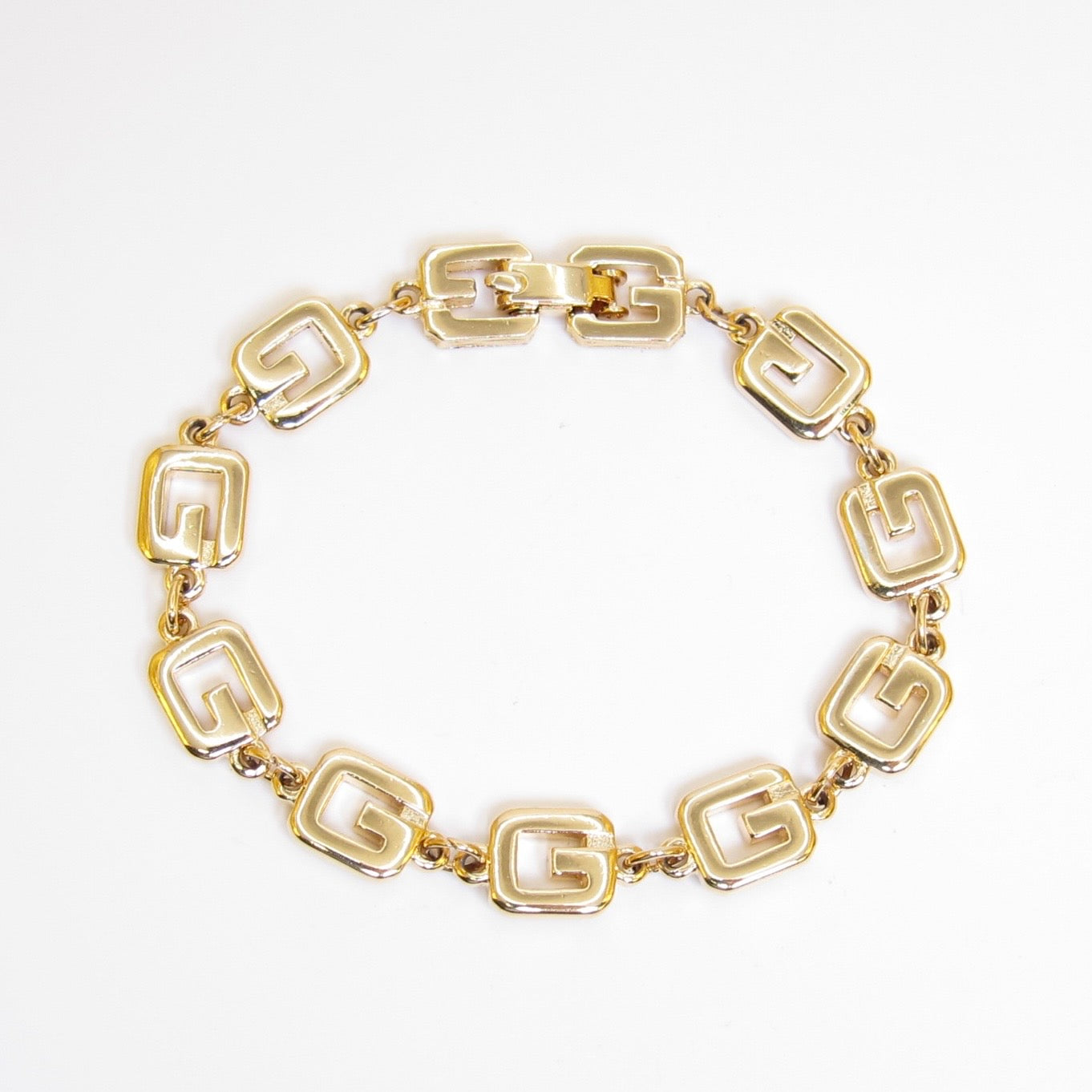 Givenchy Vintage G Logo Golden Bracelet