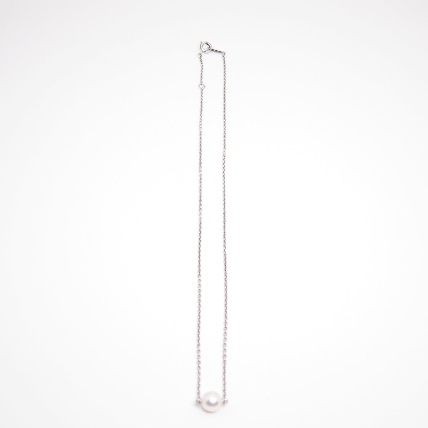 Mikimoto Vintage Akoya Pearl Silver Necklace