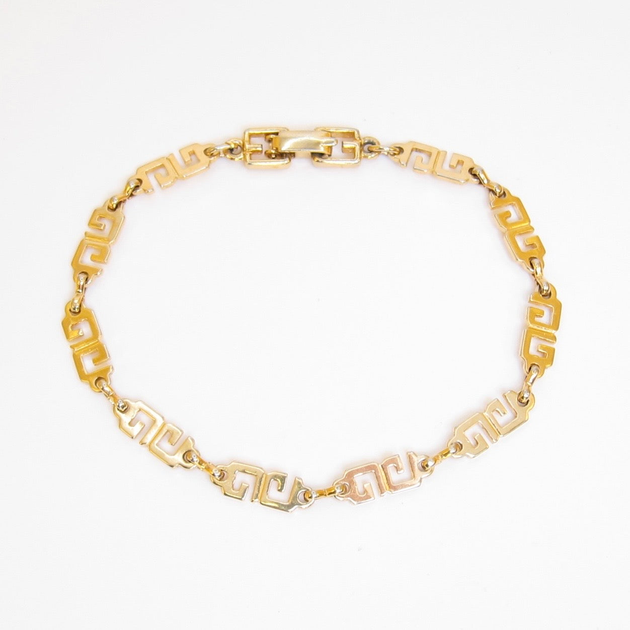 Givenchy Vintage GG Logo Golden Bracelet