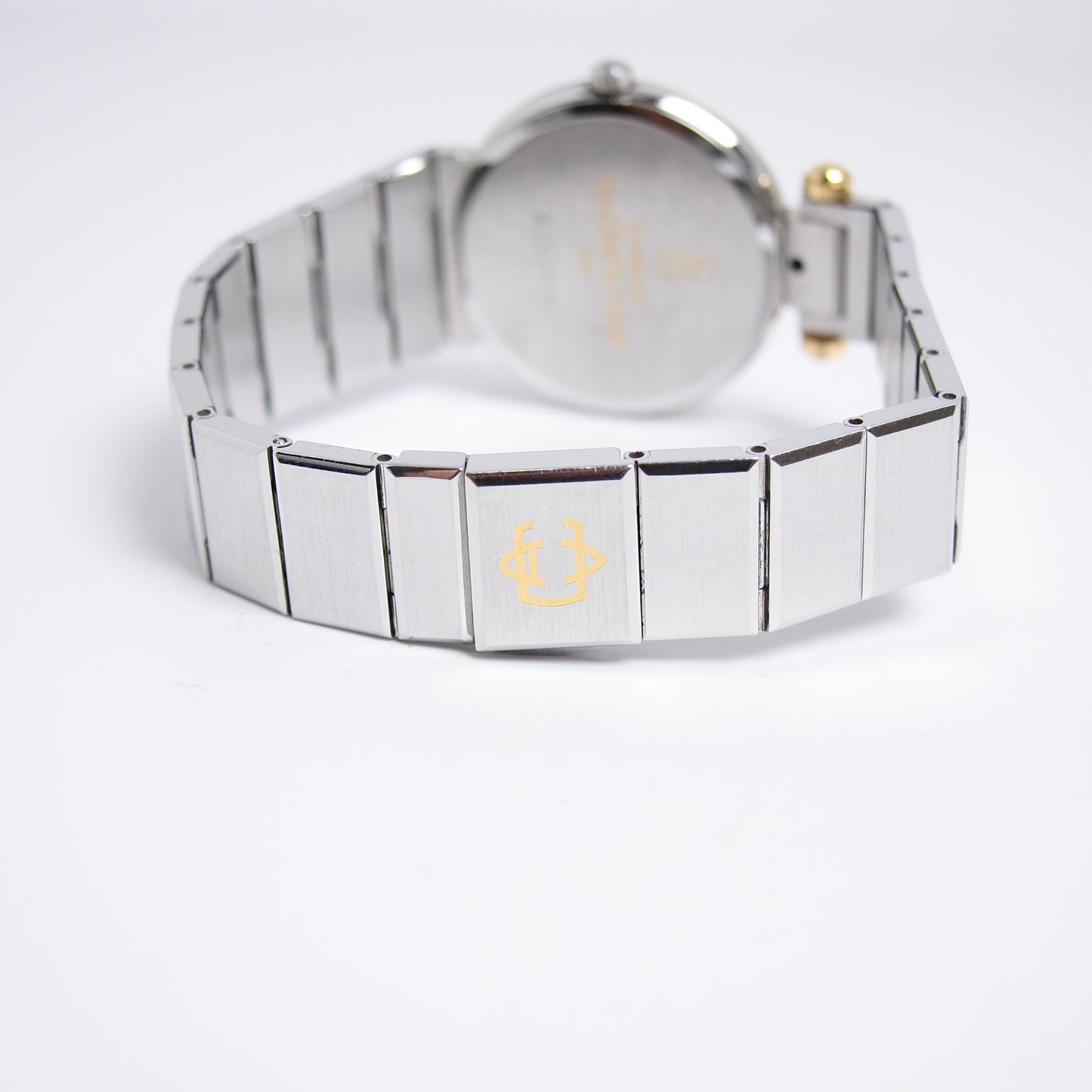 Van Cleef & Arpels Vintage La Collection Round White Face Two Tone Watch