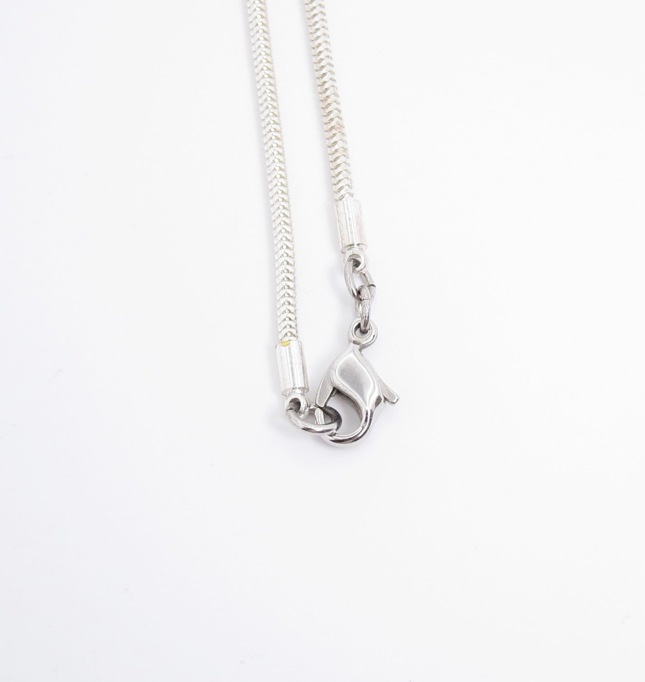 Monet Vintage Streamlined Droplet Pendant Silver Necklace