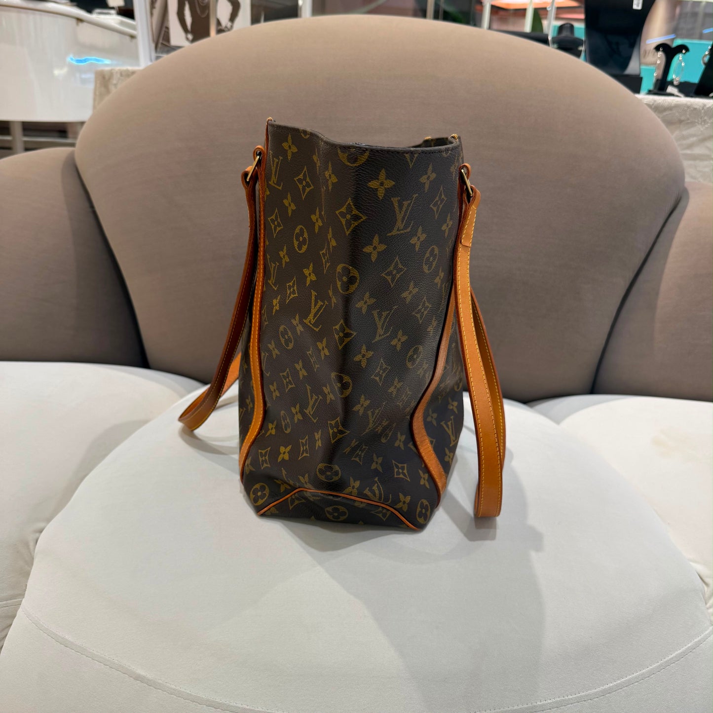 Louis Vuitton Vintage Monogram Sac Shopping Tote Bag