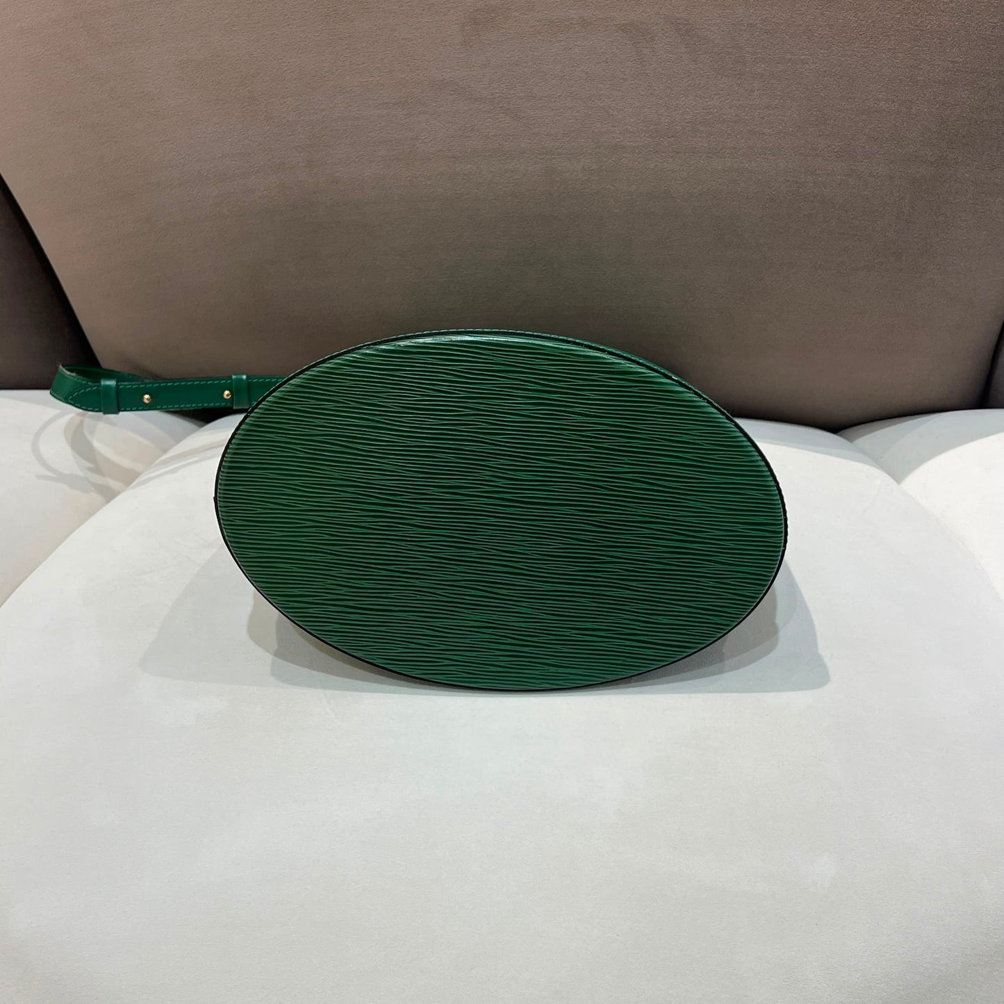 Louis Vuitton Vintage Borneo Green Epi Leather Cluny M52254 Shoulder Bag