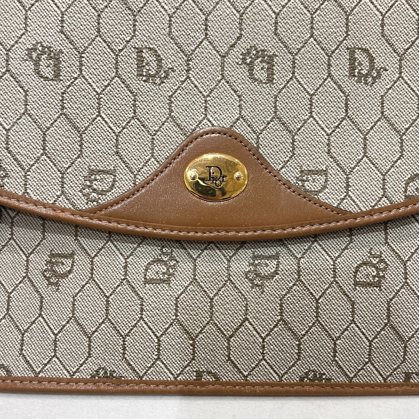 Dior Vintage Honeycomb Pouch