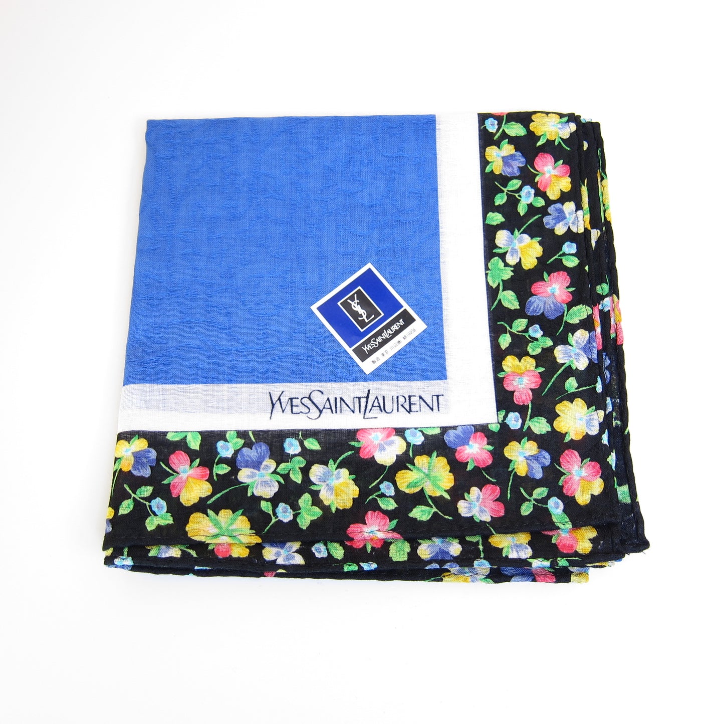 Yves Saint Laurent Vintage Unused Handkerchief