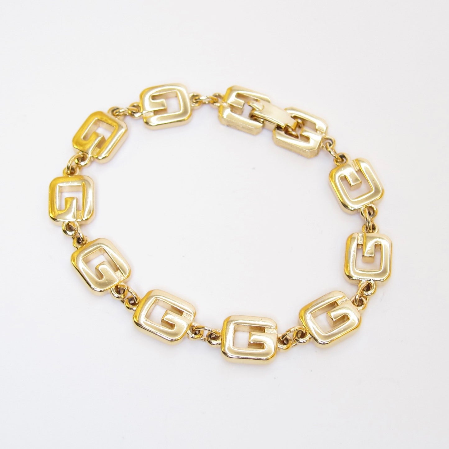 Givenchy Vintage G Logo Golden Bracelet