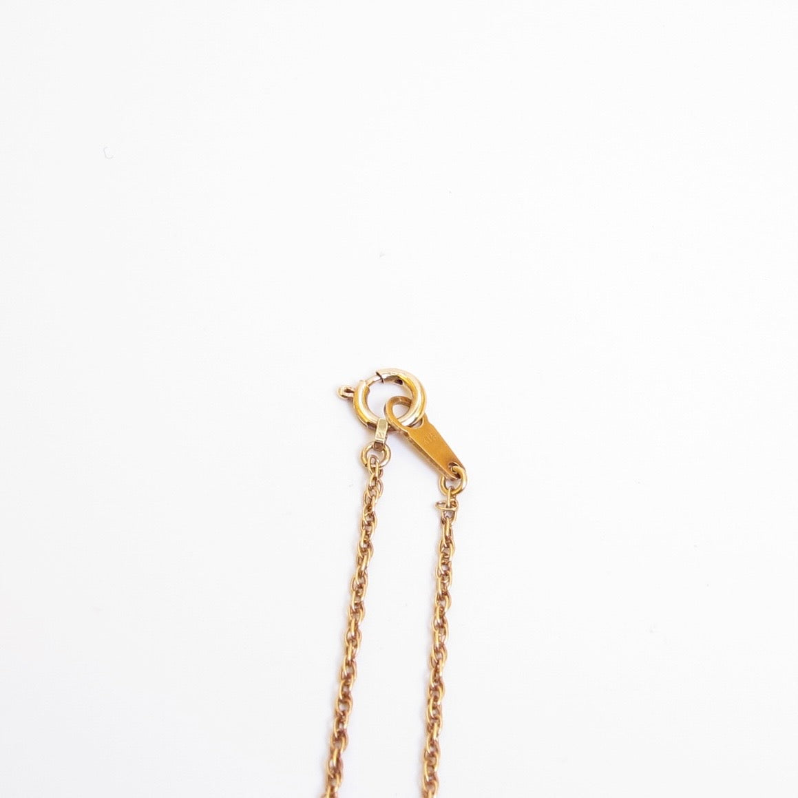 Tasaki Vintage 18K Gold Akoya Pearl and 0.04ct Diamond Necklace