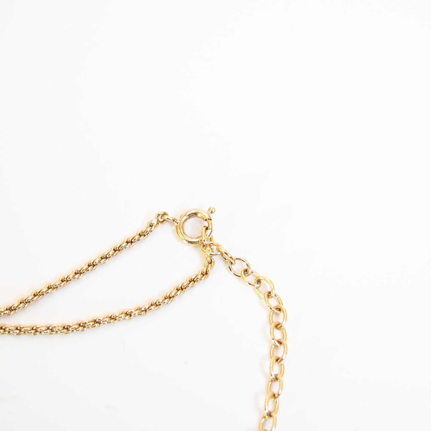 Christian Dior Vintage CD Logo Golden Necklace