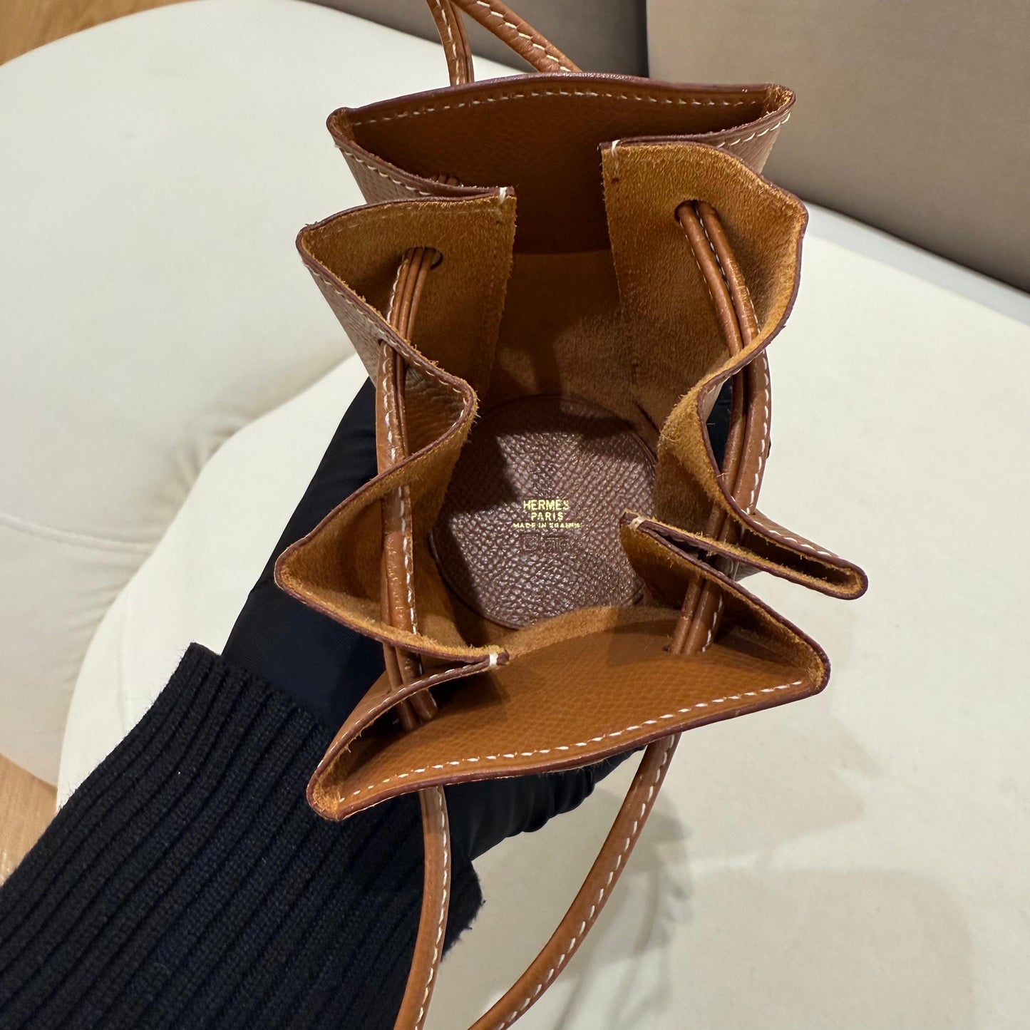 愛馬仕復古 Vespa 皮革小包