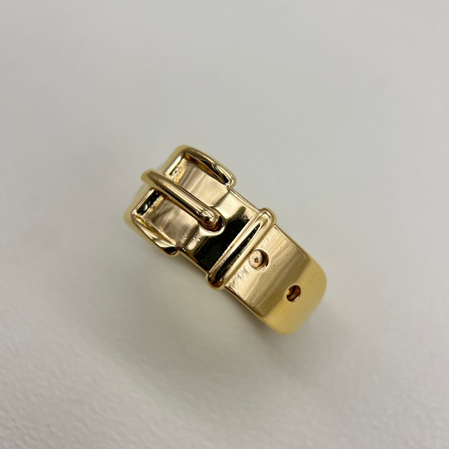 Gucci Vintage Belt Motif Scarf Ring