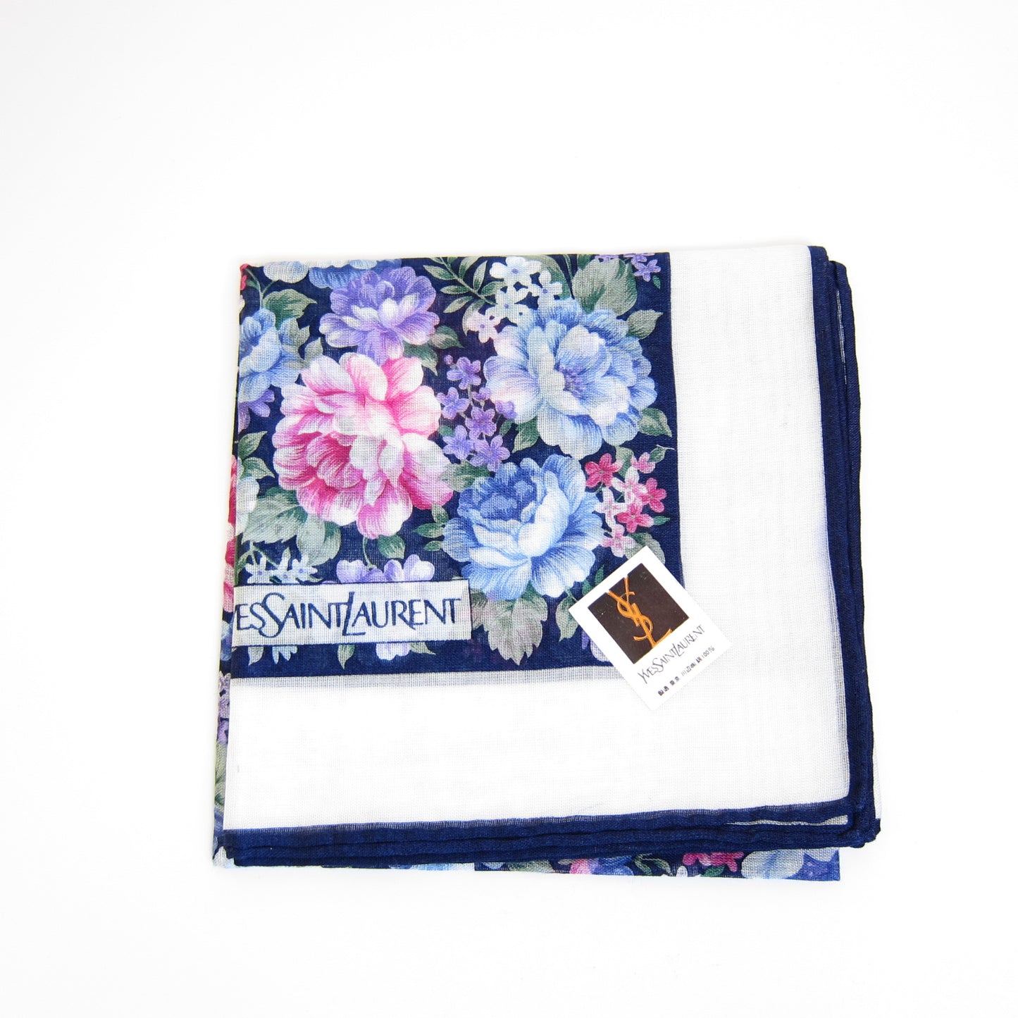 Yves Saint Laurent Vintage Unused Handkerchief
