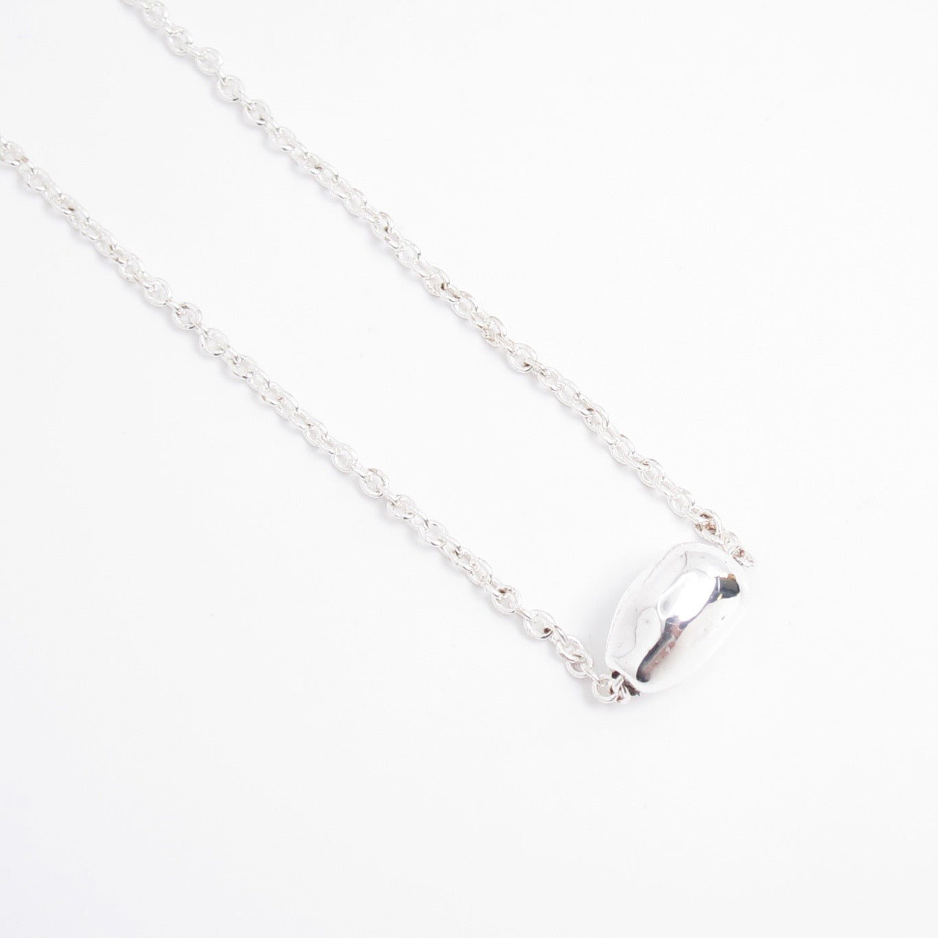 Monet Vintage Stylish Silver Necklace