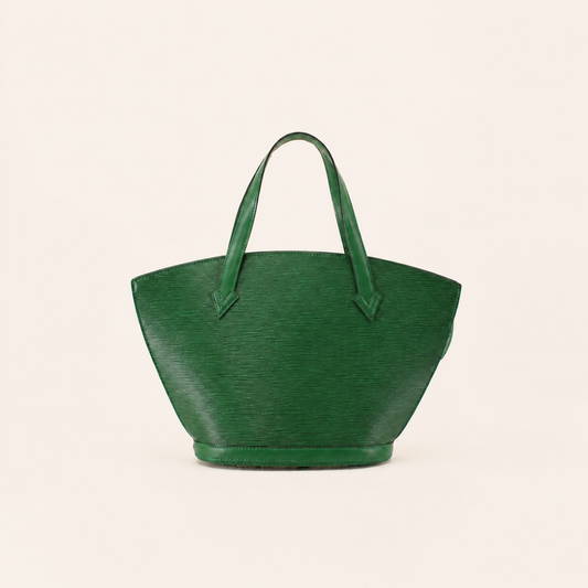 Vintage Louis Vuitton Epi Saint Jacques M52274 handbag in Borneo green