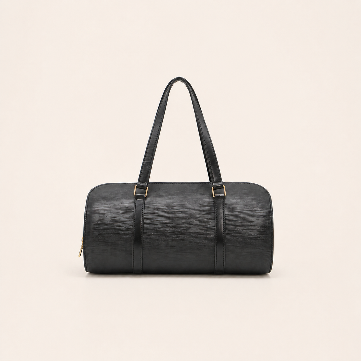 Vintage Louis Vuitton Epi Soufflot M52222 handbag in Noir black