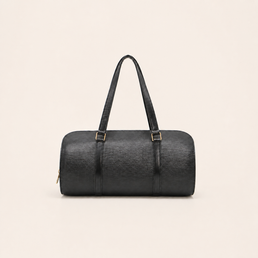 Vintage Louis Vuitton Epi Soufflot M52222 handbag in Noir black