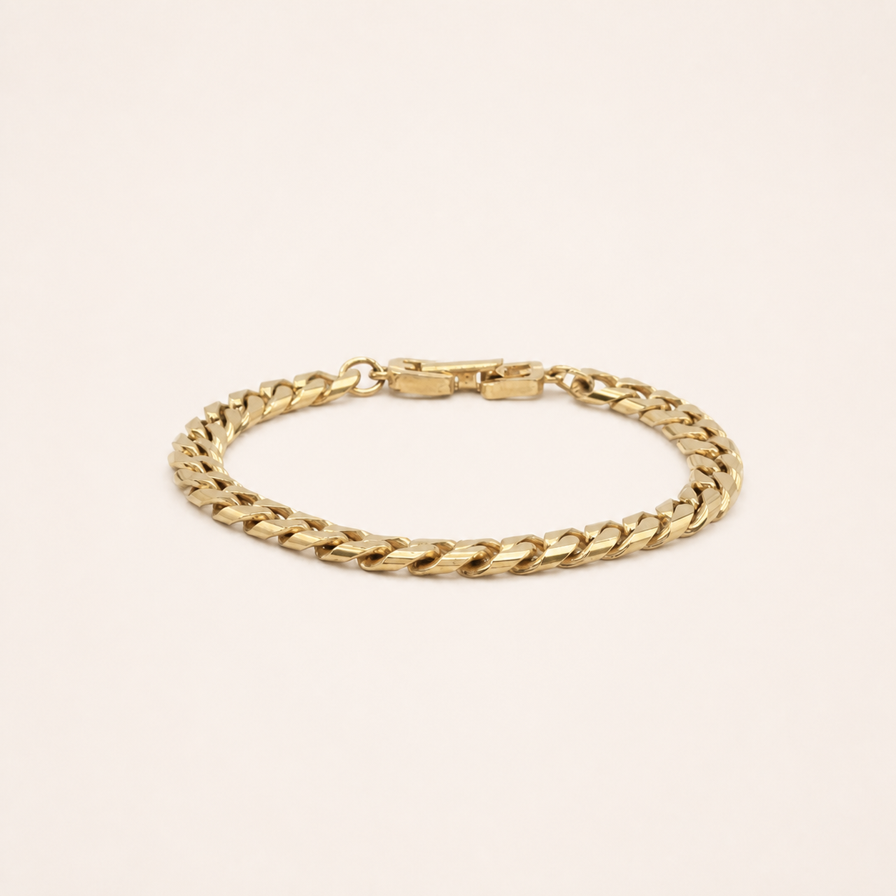 Givenchy curb chain bracelet in gold-tone metal