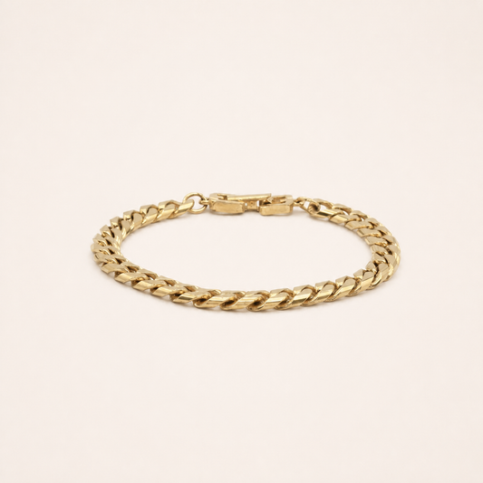 Givenchy curb chain bracelet in gold-tone metal