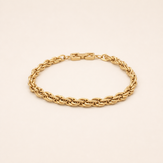Givenchy rope chain bracelet in gold-tone metal