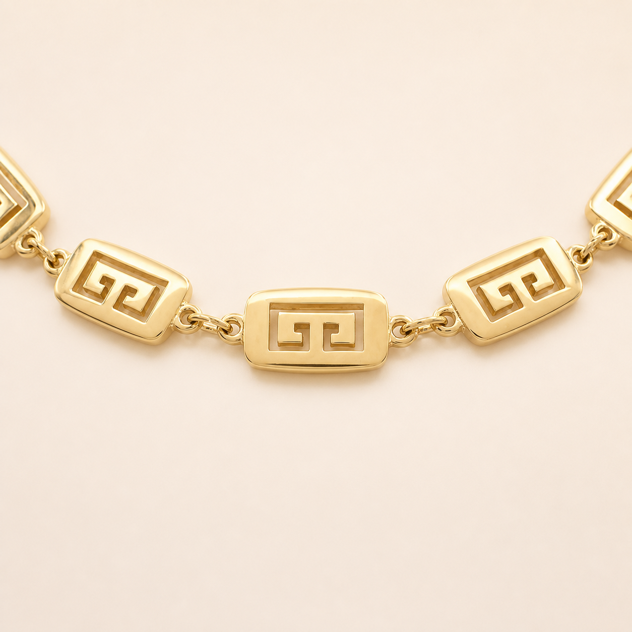 Givenchy 4G link necklace in gold-tone metal