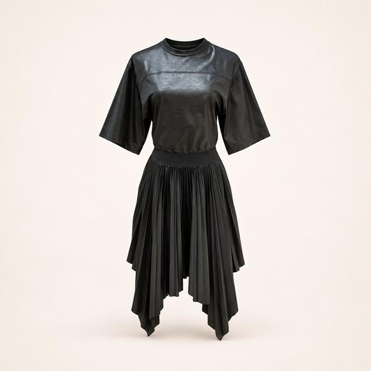 Givenchy Vintage Black Cotton Short-Sleeve Dress – Diorella vintage product cover