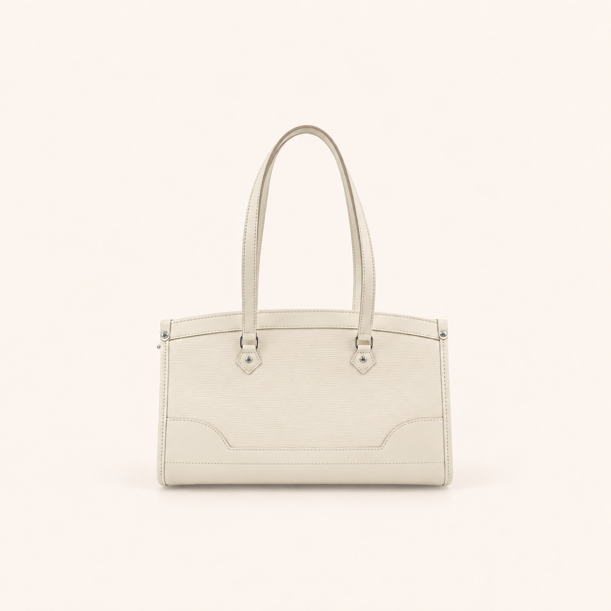 Louis Vuitton Epi Madeleine PM Ivoire Shoulder Bag M5933J, front view