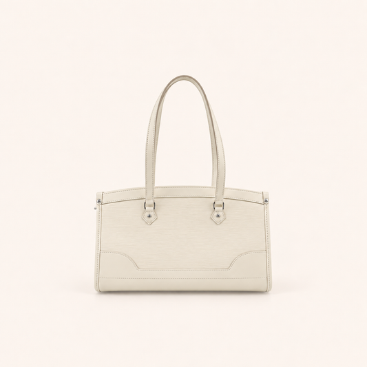 Louis Vuitton Epi Madeleine PM Ivoire Shoulder Bag M5933J, front view