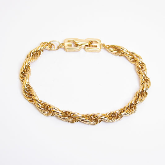 Givenchy Vintage Stylish Golden Bracelet