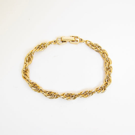 Givenchy Vintage Stylish Golden Bracelet