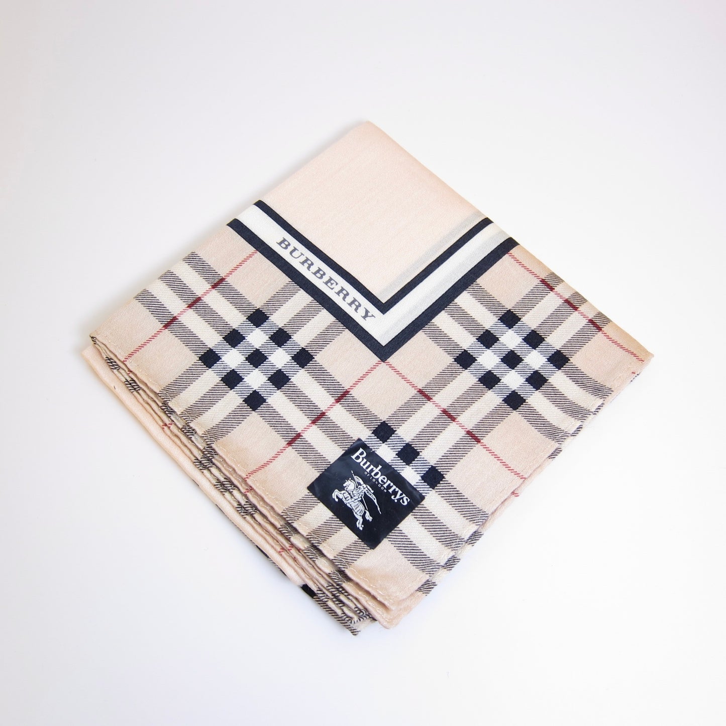 Burberry Vintage Unused Handkerchief
