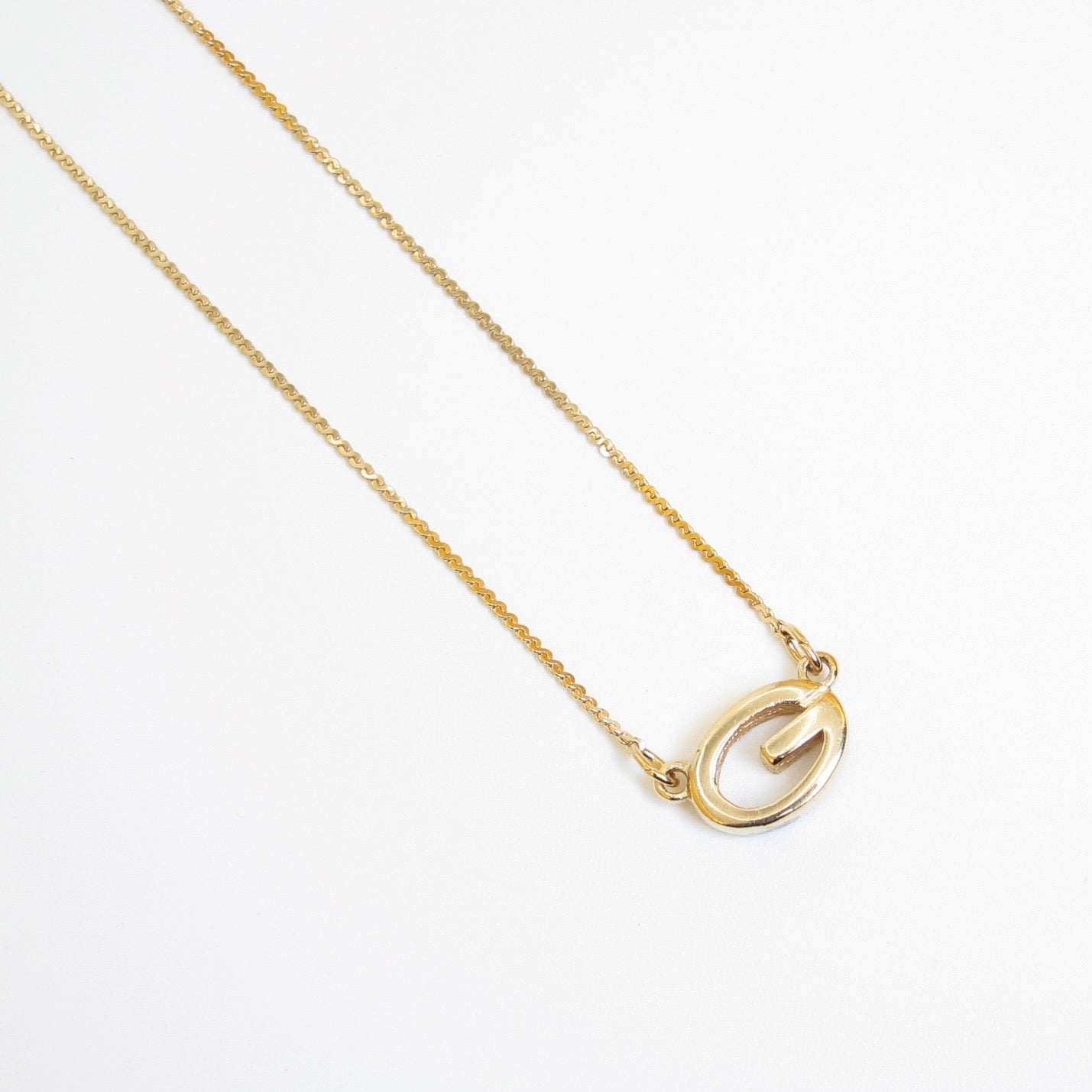 Givenchy Vintage Open G Necklace