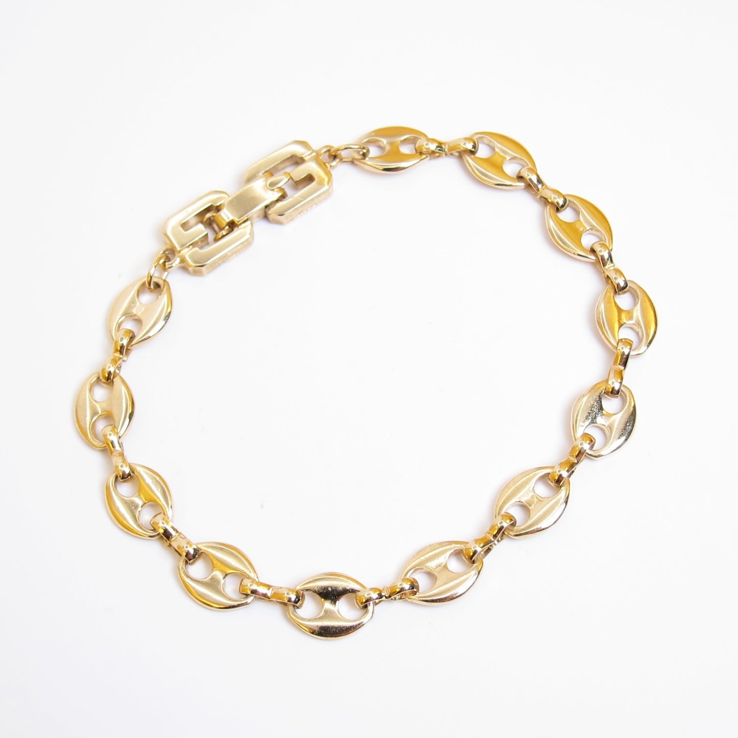 Givenchy Vintage Anchor Link Golden Bracelet
