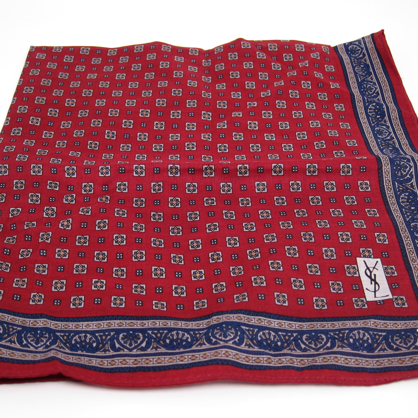 Yves Saint Laurent Vintage Unused Handkerchief