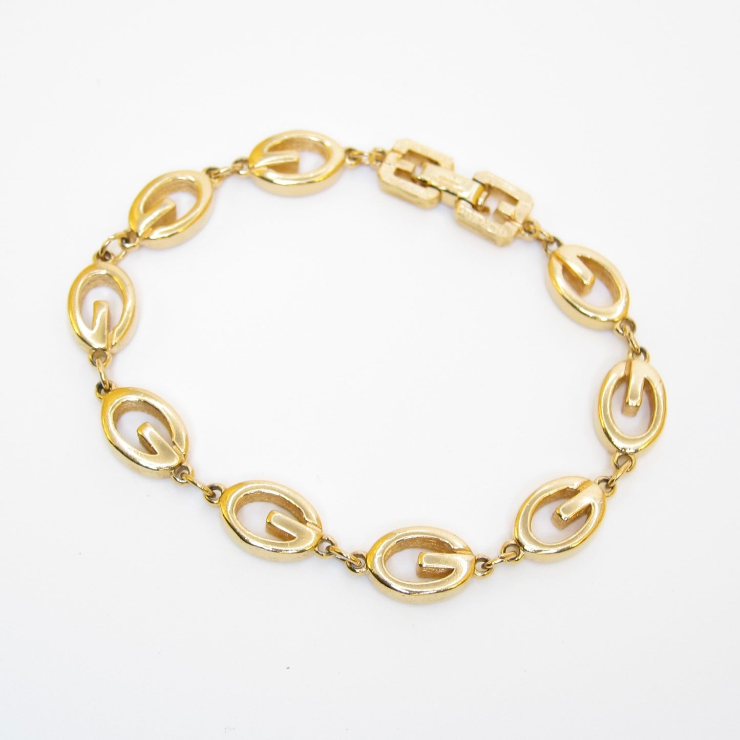 Givenchy Vintage G Link Bracelet