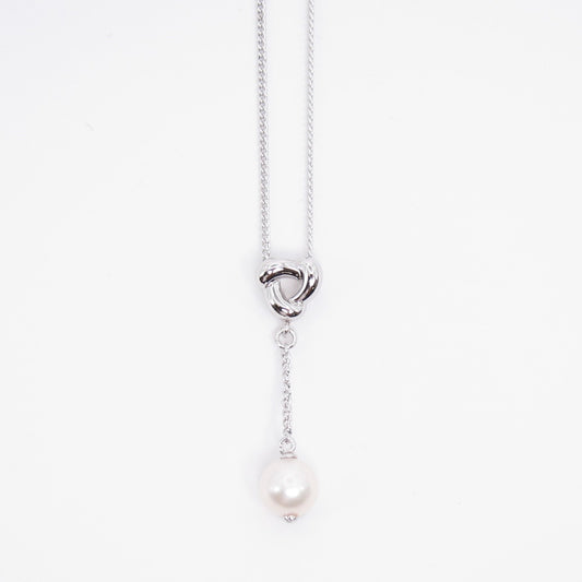 Tasaki Vintage Tasaki X Noevir Pearl Silver Y-Necklace