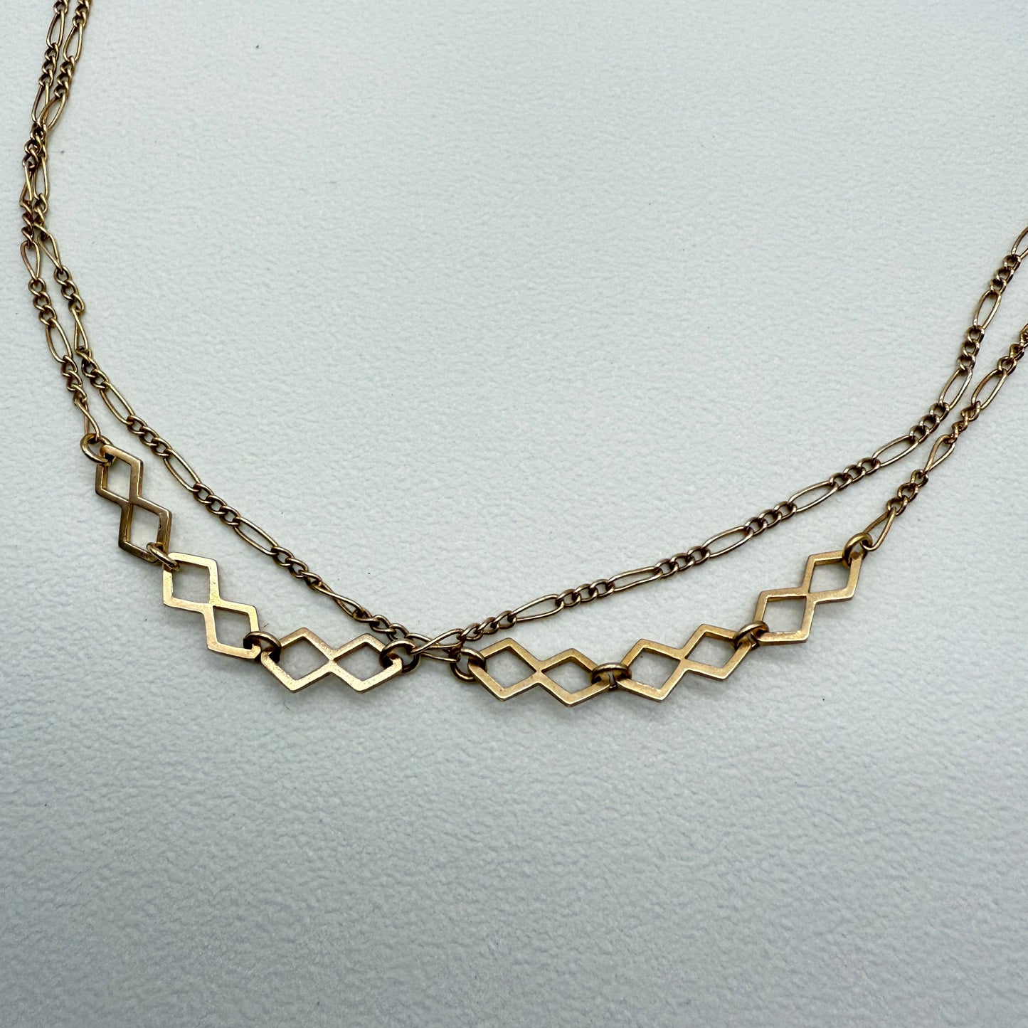 Christian Dior Vintage Stylish Golden Long Necklace