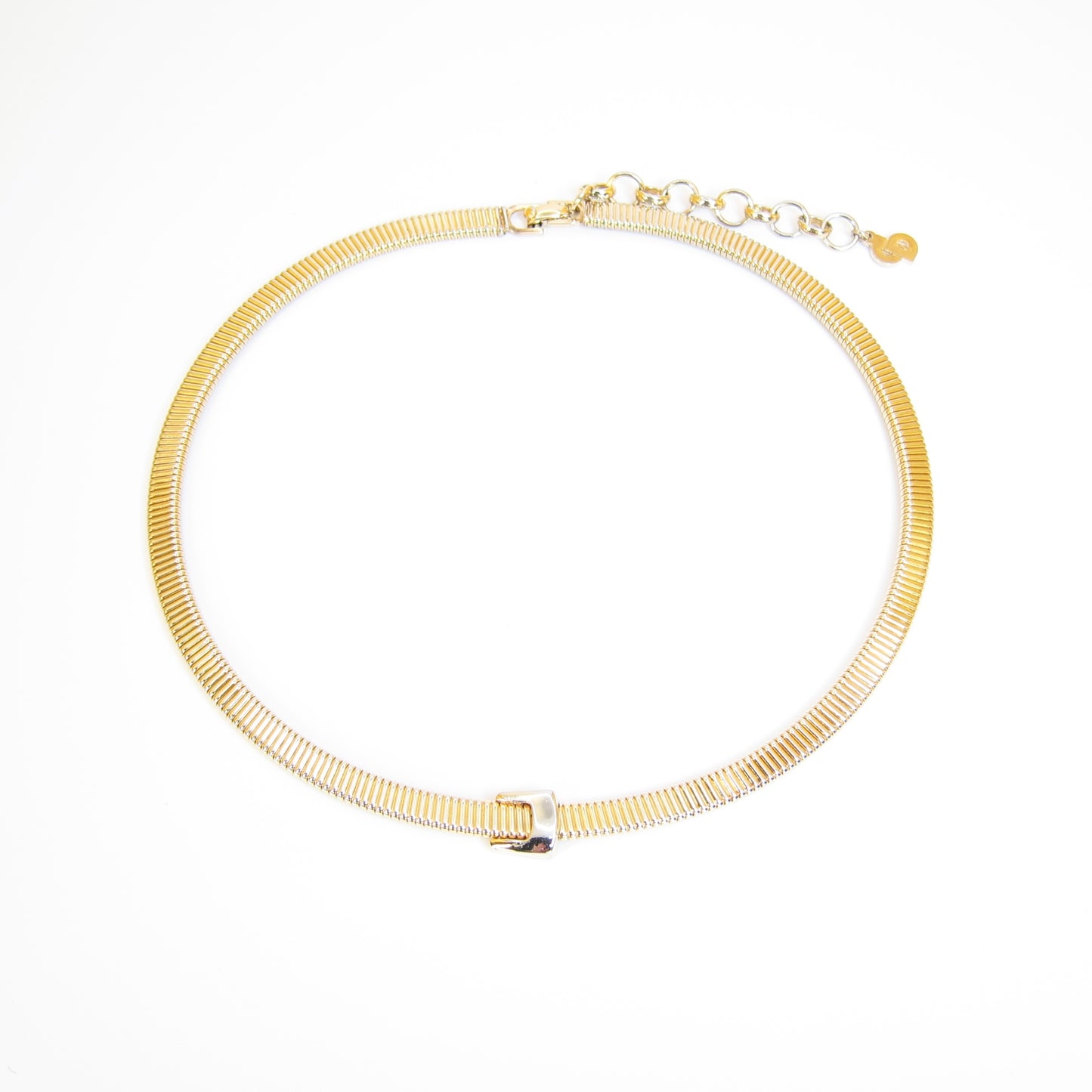 Christian Dior Vintage Stylish Golden Necklace