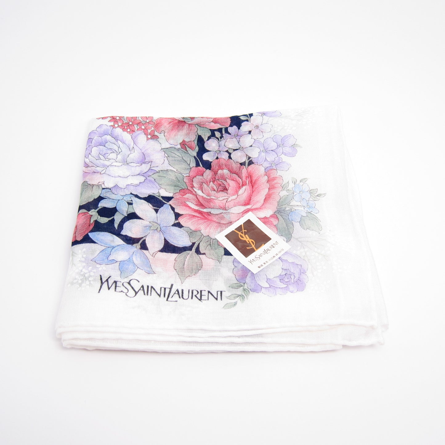 Yves Saint Laurent Vintage Unused Handkerchief