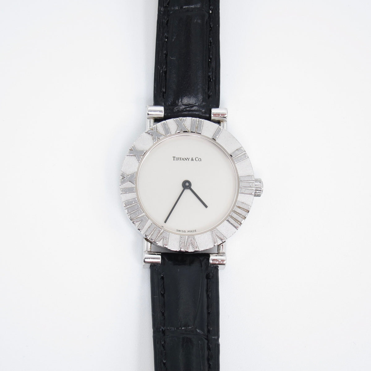 Tiffany & Co. Vintage Atlas L0640 925 Sterling Silver Watch