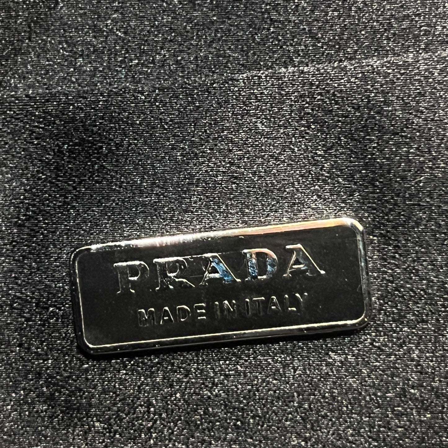 Prada Vintage Pink Lizard-Textured Leather Clutch Pouch