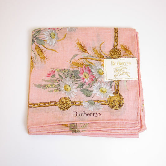 Burberry Vintage Unused Handkerchief