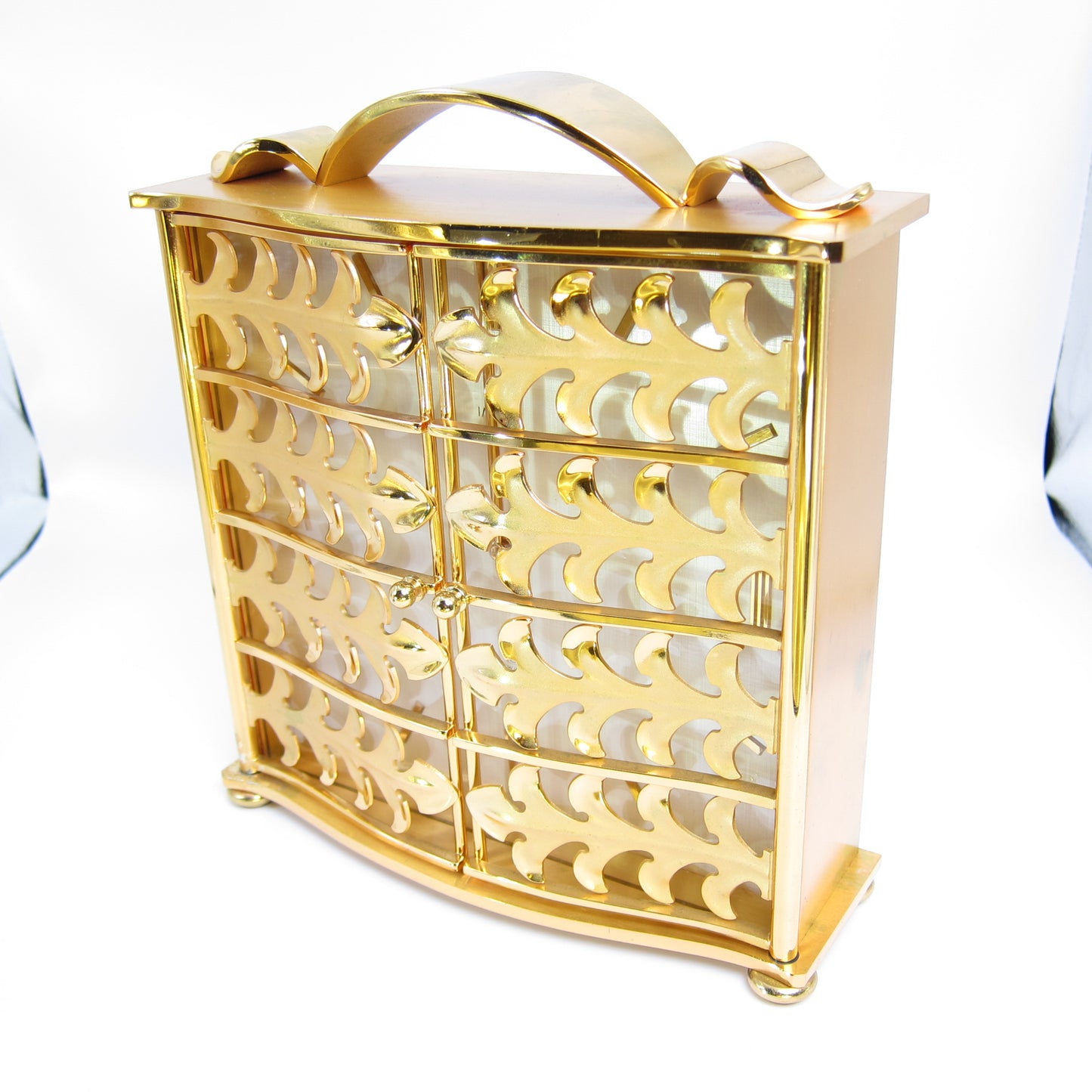 Imhof Vintage Golden Table Clock