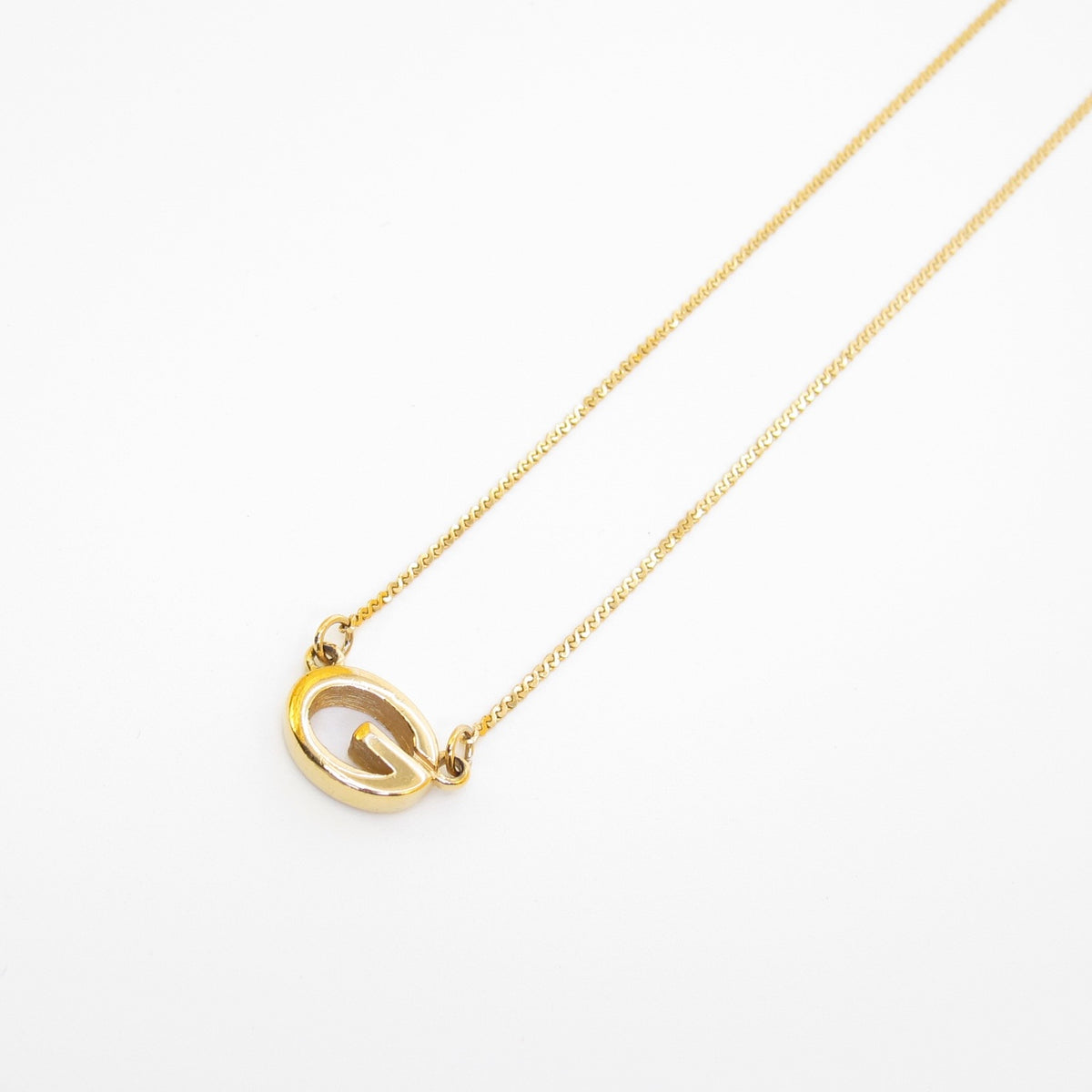 Givenchy Vintage Open G Necklace