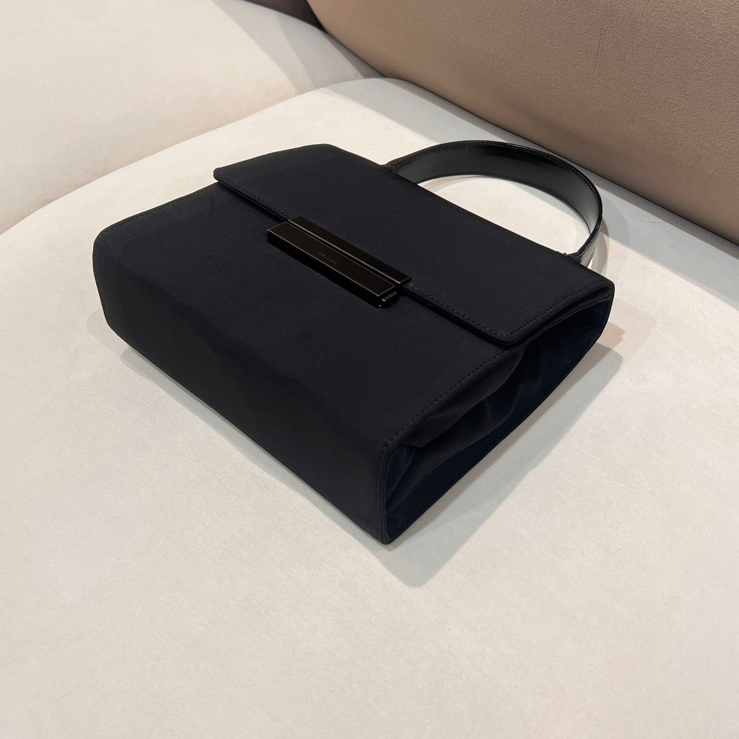 Prada Vintage Black Top Handle Bag