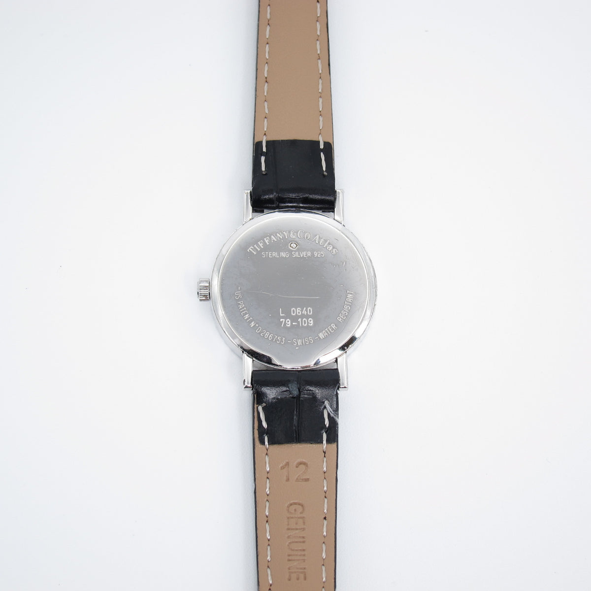Tiffany & Co. Vintage Atlas L0640 925 Sterling Silver Watch