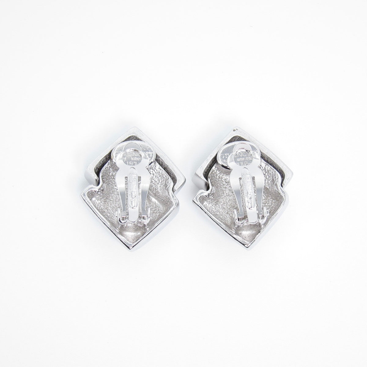 Givenchy 中古幾何 G 字耳夾