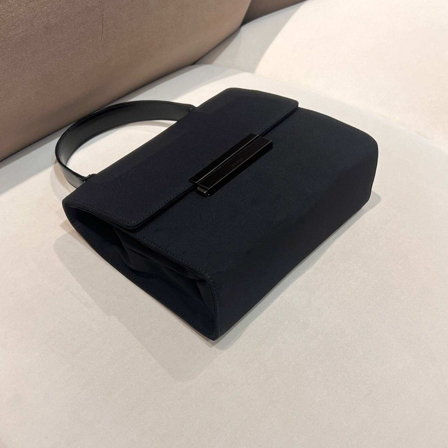 Prada Vintage Black Top Handle Bag